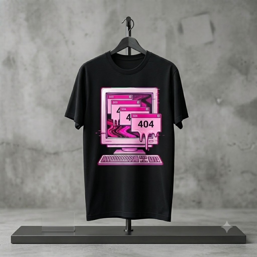 Error 404 — Slick Licks Labs single drop T-shirt design