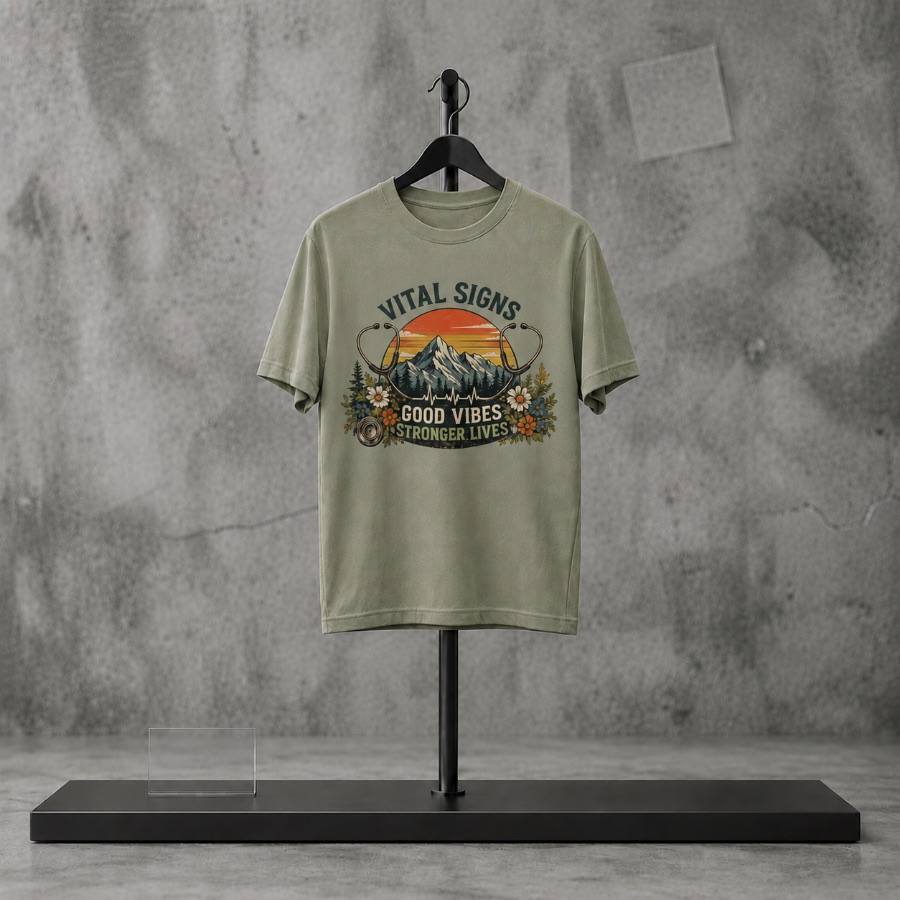 Vital signs — Slick Licks Labs single drop T-shirt design